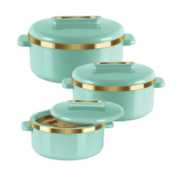 Milton Curve Casserole Set | Easy to Store | Multicolour