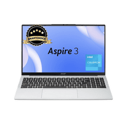 Acer Aspire 3 Thin and Light Laptop | Intel Core Celeron N4500 | 12GB | 512GB | Windows 11 Home | Pure Silver | A325-45 | UN.36FSI.00B