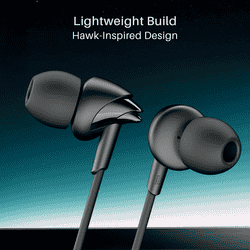 Boat Bassheads 300C Wired Earphones | Type-C Connector | 10mm Drivers | Active Black