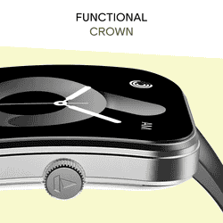 Boat Wave Sigma 3 Curv Smartwatch | 2.01" Curved Display | BT Calling | Active ​Black