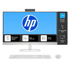 HP AIO Desktop | Intel Core i3-1315U | 8GB | 512GB | Windows 11 Home | Shell White | 24-CR0905IN