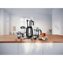 Bosch TrueMixx Pro Mixer Grinder | 1000 W | 5 Jars | Black | MGM8856BIN