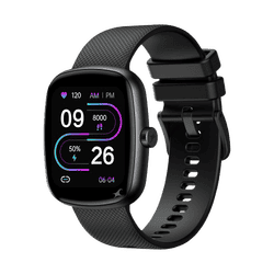 Fastrack Jupiter S3 Smartwatch | BT Calling | Square | Black