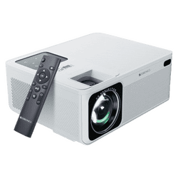 ZEBRONICS PIXAPLAY 58 Smart Projector | 12000 Lumens | 4K Support | White