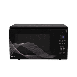 LG Convertible Microwave Oven with Air Fry | Charcoal Lighting Heater | 32 L | Black | MJEN326UHWF