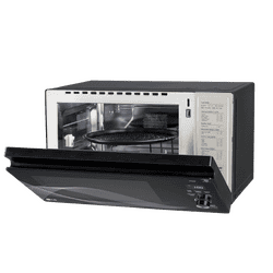 LG Convertible Microwave Oven with Air Fry | Charcoal Lighting Heater | 32 L | Black | MJEN326UHWF