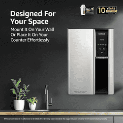 Havells Gracia Alkaline Water Purifier | RO+UV+Alkaline | 6.5L | Silver & Black