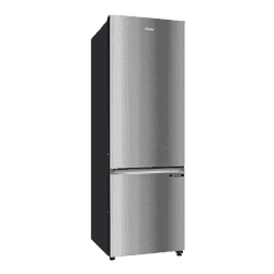 Haier Bottom Mount Double Door Refrigerator | 265L | 2 Star | Steel | HRB-3152IBNSA-P