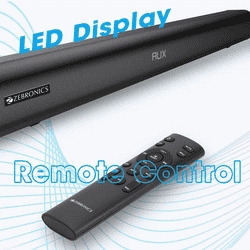 Zebronics Zeb Jukebar 600 RMS Soundbar With Subwoofer | 200 W | Black