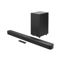 JBL Bar 2.1 Essential Soundbar with Wireless Subwoofer | 440W | Dolby Digital | 2.1 Channel | Black | JBLBAR21ESSBLKIN