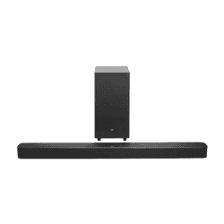 JBL Bar 2.1 Essential Soundbar with Wireless Subwoofer | 440W | Dolby Digital | 2.1 Channel | Black | JBLBAR21ESSBLKIN