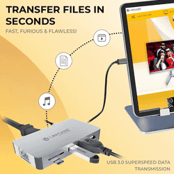 Lapcare Lap-C 8 In 1 Extended Travel Docking station
