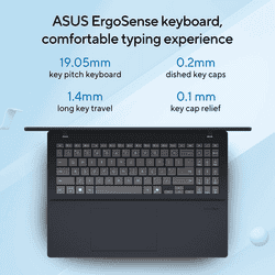 ASUS Vivobook 16 Light Weight Laptop | Intel Core Ultra 5 225H | 16GB | 512GB | Windows 11 Home | Quiet Blue | X1607CA-MB139WS