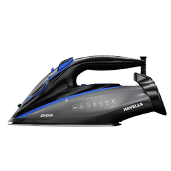 Havells Athena Steam Iron | 3000 W | Black & Blue