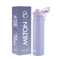 Milton Reva 1000 Stainless Steel Water Bottle | Multicolour