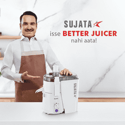 Sujata Powermatic Juicer | 900 Watts | White