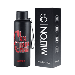 Marvel Artedge 1000 Thermosteel Flask | 1000 ml | 24 Hr and Cold | Leak Proof | Assorted Colors
