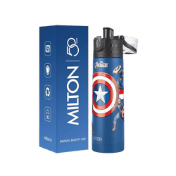 Milton Marvel Mighty 600 Water Bottle | 500 ml | Multicolour