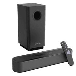 Zebronics Zeb Jukebar 9580C RMS Dolby Atmos Soundbar With Subwoofer | 320W | Black