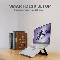 Salpido Pad and laptop folding stand | Black | SL 115