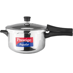 Prestige Stainless Steel Pressure Cooker | 3.5 L | Silver | 20658