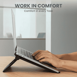 Salpido Pad and laptop folding stand | Black | SL 115