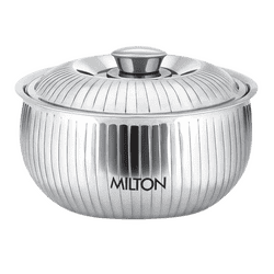 Milton Tulip 3000 Stainless Steel Casserole | Silver