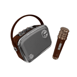 iGear Classic Portable Bluetooth Speaker With Wireless Mic | 50 W | Brown