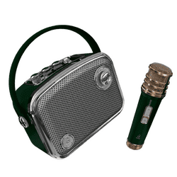 iGear Classic Portable Bluetooth Speaker with Wireless Mic | 50 W | Green