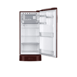 LG Direct Cool Single Door Refrigerator | Smart Inverter Compressor | 185 L | 5 Star | Wine Glory | GLD1956ZAWG