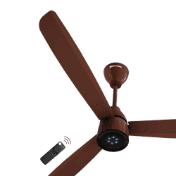 Atomberg Renesa Prime BLDC Ceiling Fan with Remote | 1200 mm | Gloss Brown