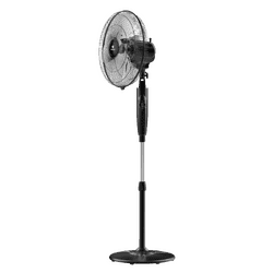 Havells Trendy Metallic Pedestal Fan | 400 mm | Black