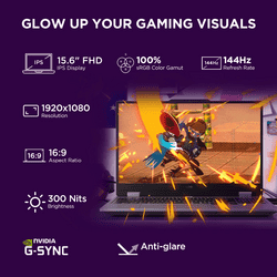 Lenovo LOQ 2025 Gaming Laptop | AMD Ryzen 7 Octa Core 250 | 16 GB | 512 GB SSD | 8 GB Graphics NVIDIA GeForce RTX 5050 | 83JG00H0IN