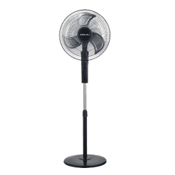 Bajaj Metallica Breeze Pedestal Fan | 400mm | Black