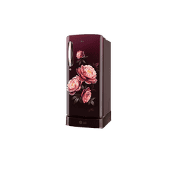 LG Direct Cool Single Door Refrigerator | Smart Inverter Compressor | 185 L | 5 Star | Wine Glory | GLD1956ZAWG