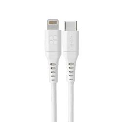 Promate USB-C to Lightning Cable 2M | 20W | Multicolour | PowerLink-200