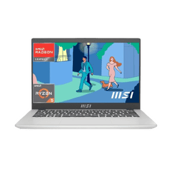 MSI Modern 14 Gaming Laptop | AMD Ryzen 5 | 16GB | 512GB | Windows 11 Home | Urban Silver | 9S7-14JK11-104