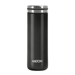 Milton Shiny 300 Thermosteel Water Bottle | Leak Proof Lid | Multicolour