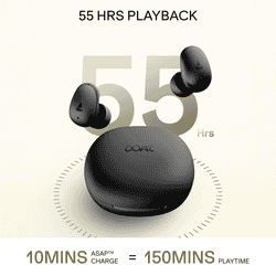 boAt Airdopes Plus 214 TWS Earphone | Cosmic Black