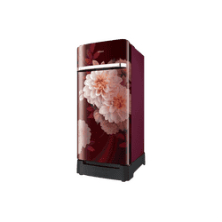 Samsung Direct Cool Single Door Refrigerator | 189 L | 5 Star | Begonia Red | RR21H2H25BR/HL