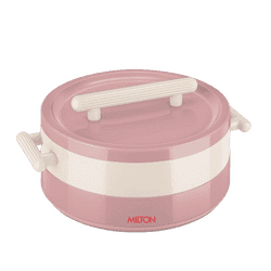 MILTON Valenza 2500 Stainless Steel Casserole |  Hot Box for Kitchen | Multicolour