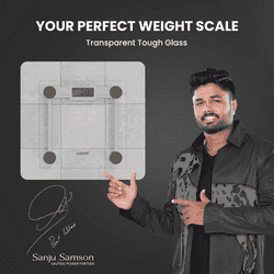 Salpido Weighpro Digital Weighing Machine | Transparent Tempered Glass | WP-01