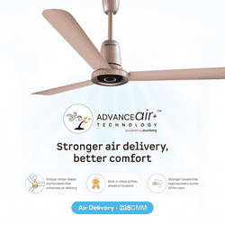 Atomberg Studio Nexus Smart BLDC Ceiling Fan | 1200 mm | Rose gold