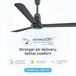 Atomberg Studio Nexus BLDC Ceiling Fan |1200 mm | Pebble Grey