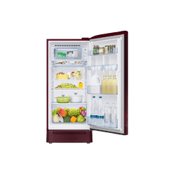 Samsung Direct-Cool Single Door Refrigerator | 189 L | 5 Star | Hydrangea Plum | 2026 Model | RR21H2H25HT/HL