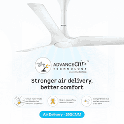 Atomberg Aris Gladius BLDC Ceiling Fan | 1200mm | Pearl White