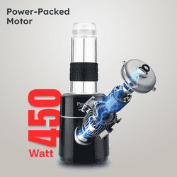 Prestige Nutri Jet Blender 450 W | 2 Jar | Black