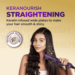 Havells Wide Hair Straightener | Violet | HS4222