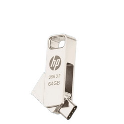 HP 886C 64GB OTG Flash Drive 3.2 | Durable Metal Material | Multicolour