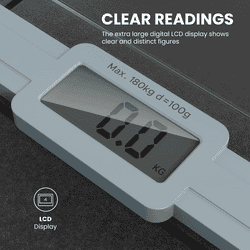 Salpido Weighpro Digital Weighing Machine | Transparent Tempered Glass | WP-01